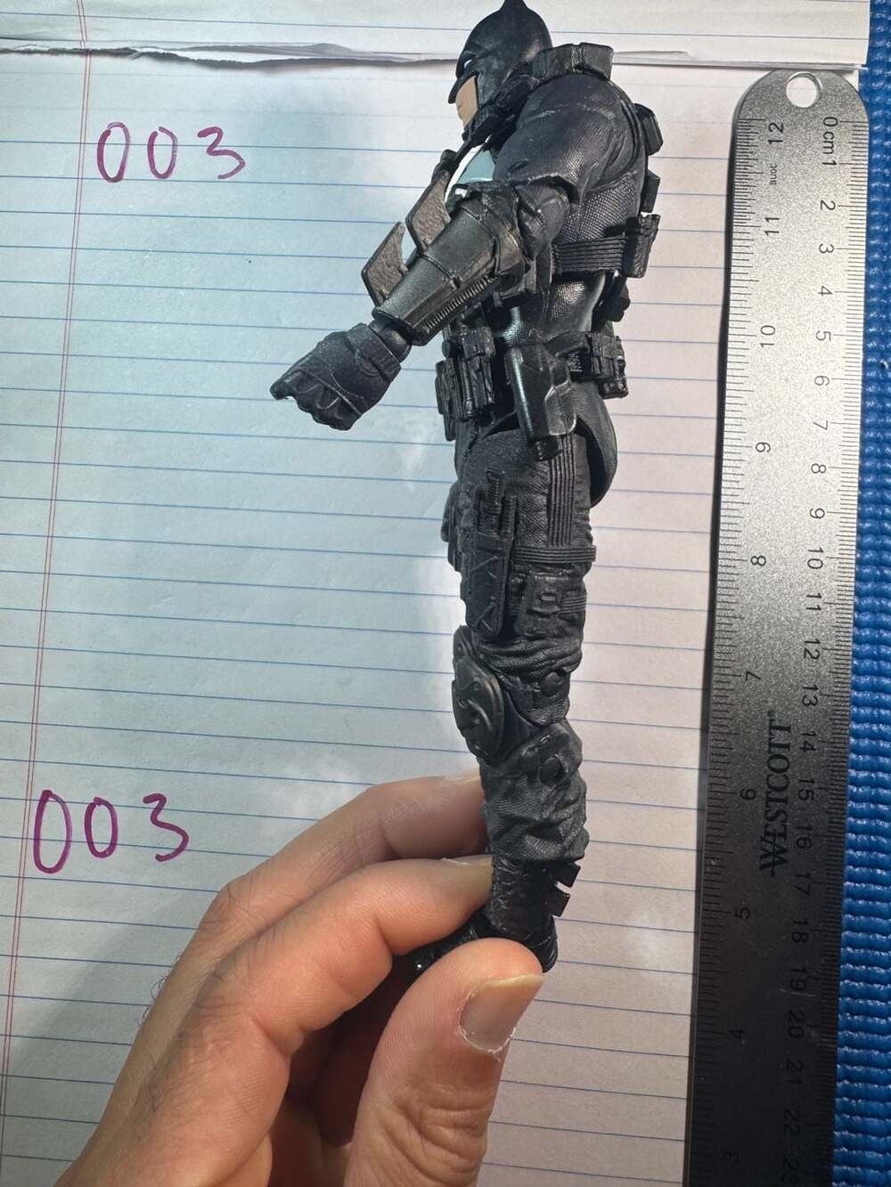 McFarlane Toys Batman Black Tactical Figure Action Figure